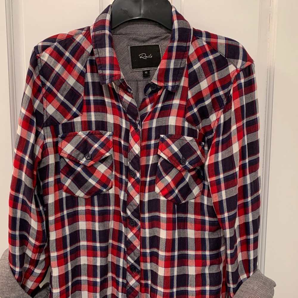 Rails plaid shirt